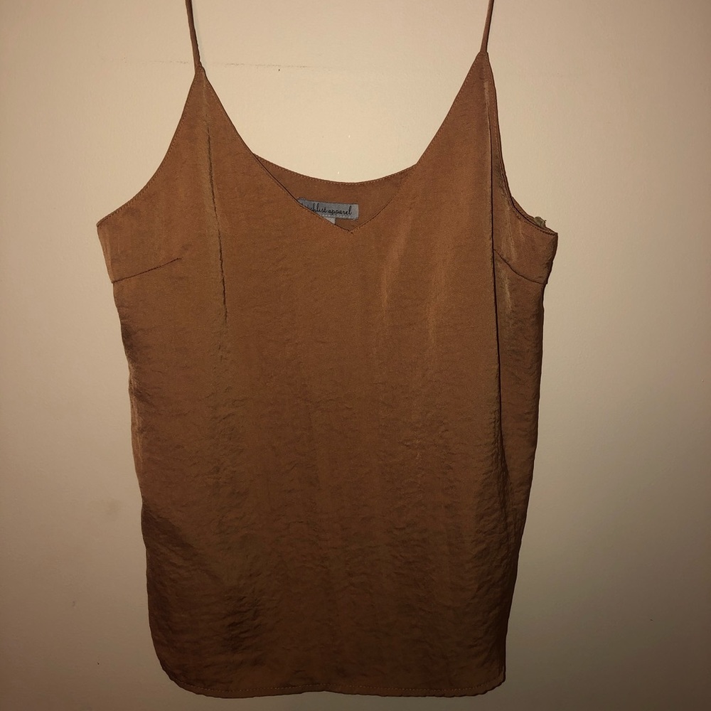 Boutique gold tank